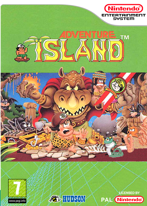 Adventure Island — box-2D (EU)