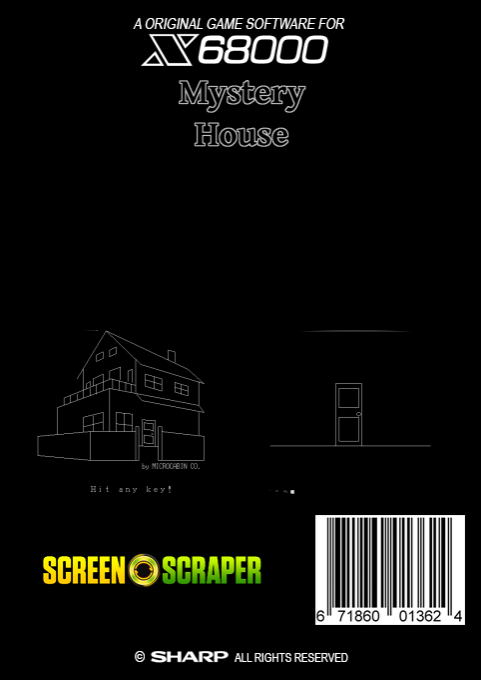 Mystery House — box-2D-back (SS)