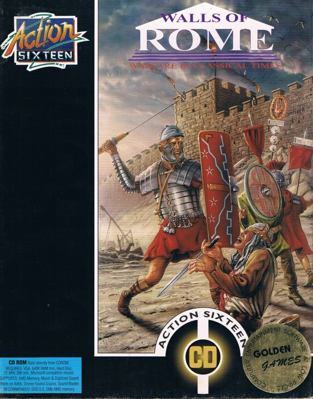 Walls Of Rome — box-2D (EU)