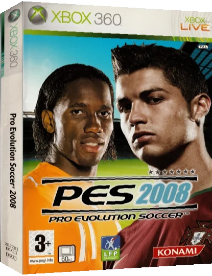 Pro Evolution Soccer 2008 — box-3D (FR)