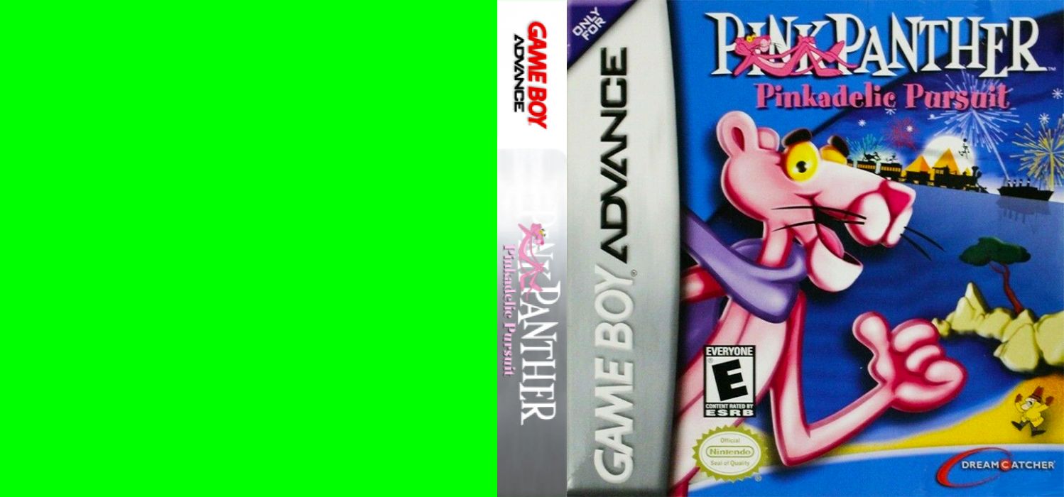 Pink Panther - Pinkadelic Pursuit — box-texture (US)