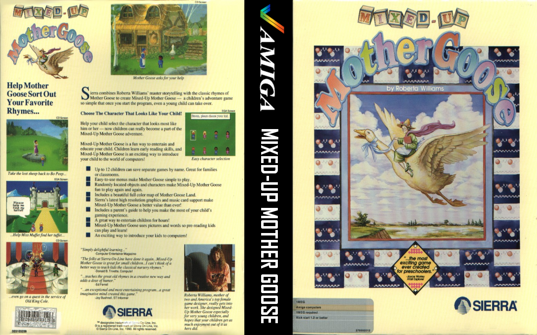 Mixed-Up Mother Goose — box-texture (WOR)