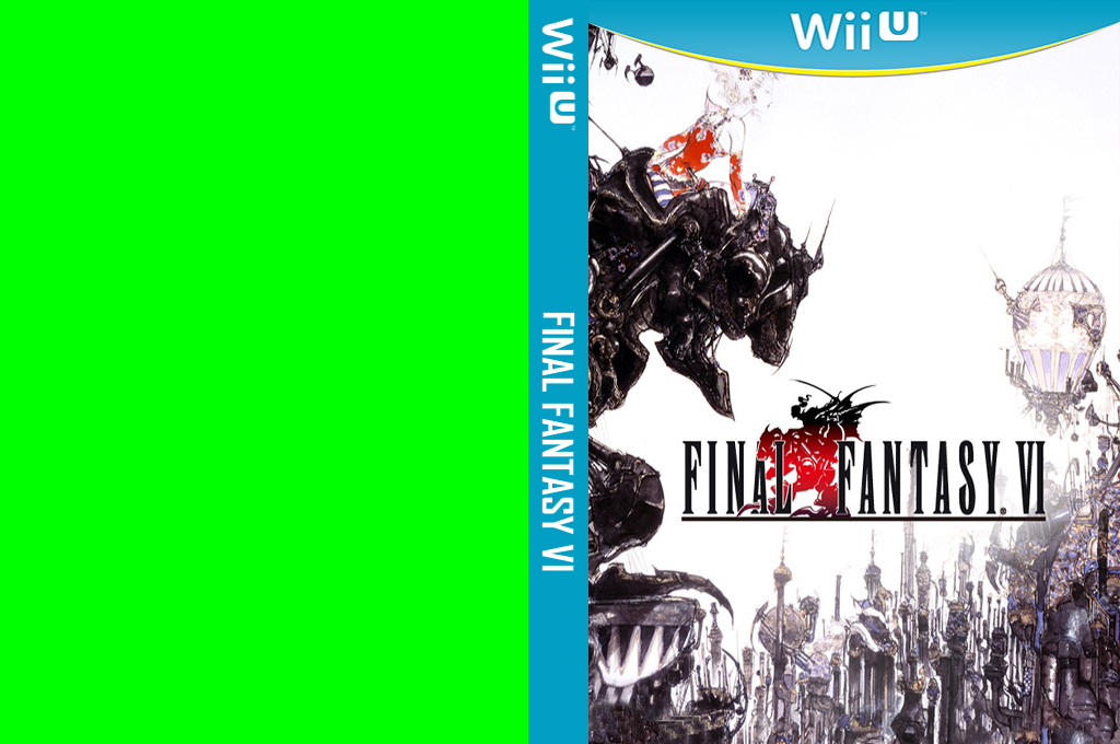 Final Fantasy VI — box-texture (JP)