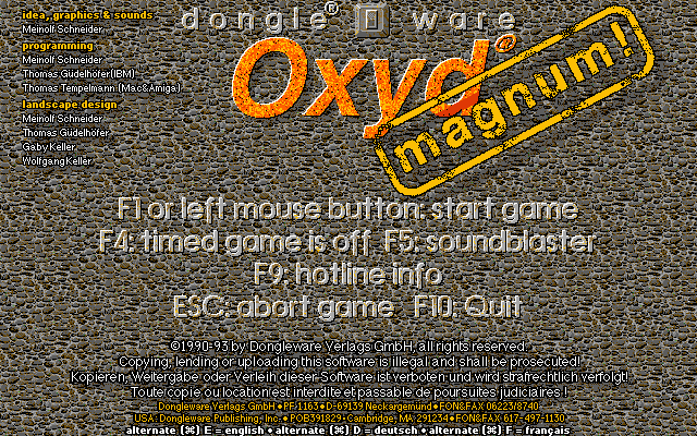 Oxyd magnum! — sstitle (WOR)