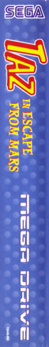 Taz In Escape From Mars — box-2D-side (EU)