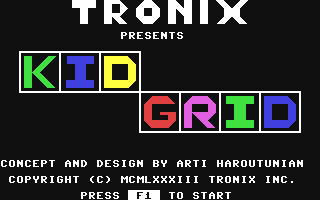 Kid Grid — sstitle (WOR)