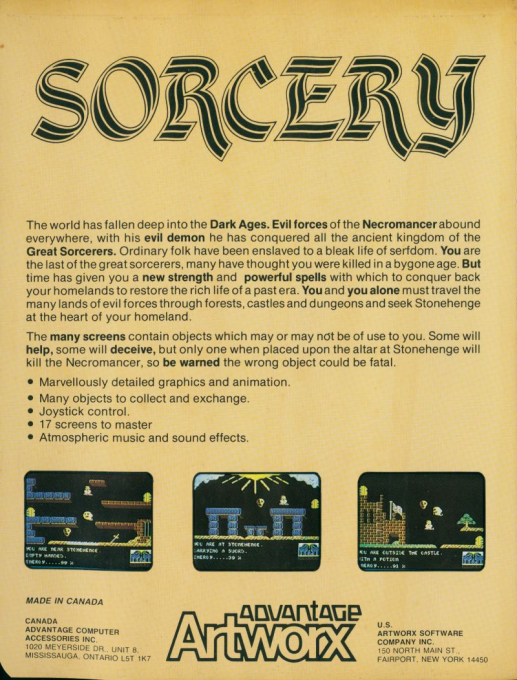 Sorcery — box-2D-back (US)