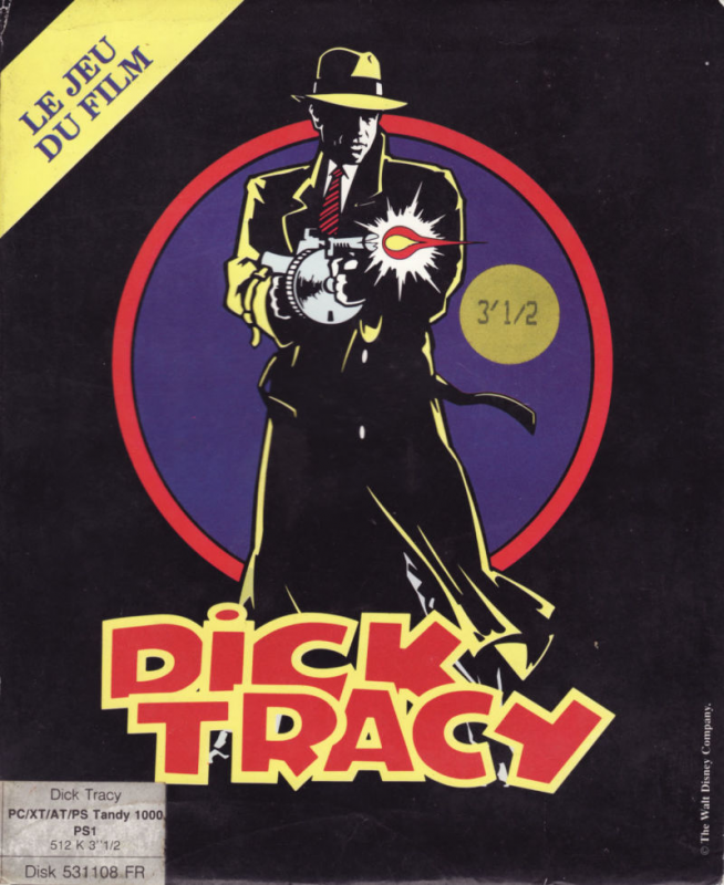 Dick Tracy — box-2D (FR)