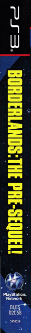 Borderlands - The Pre-Sequel! — box-2D-side (EU)