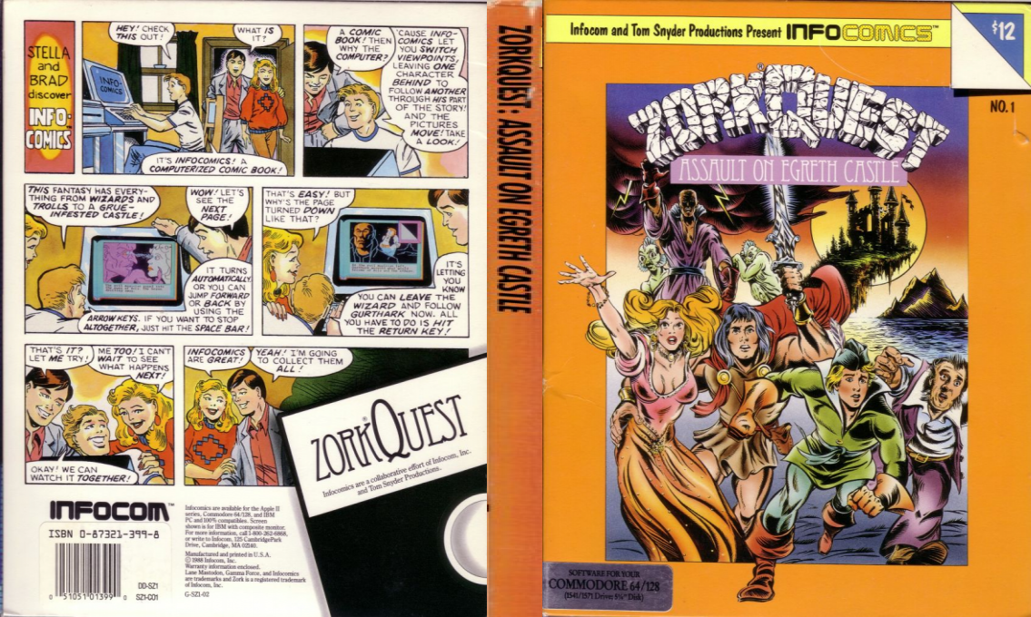 ZorkQuest - Assault on Egreth Castle — box-texture (US)
