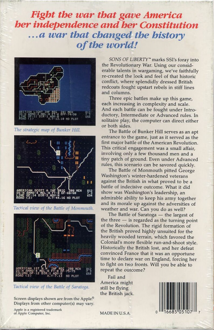 Sons Of Liberty — box-2D-back (US)