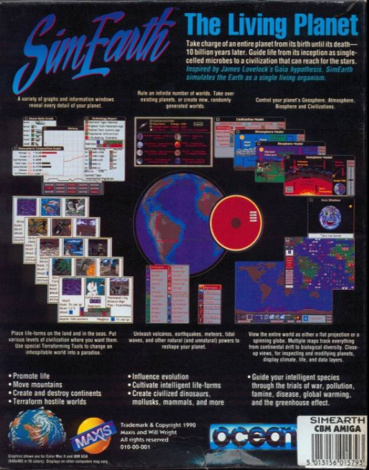 SimEarth - The Living Planet — box-2D-back (EU)