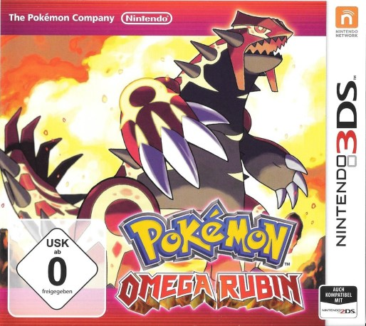 Pokemon Omega Ruby — box-2D (DE)