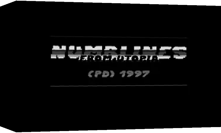 Numblines — box-3D (WOR)