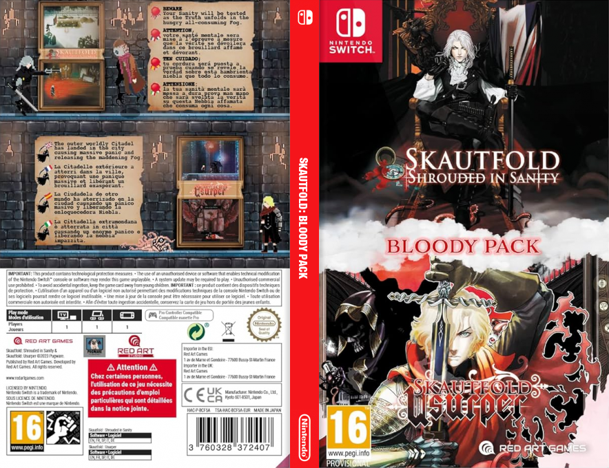 Skautfold - Bloody Pack — box-texture (EU)