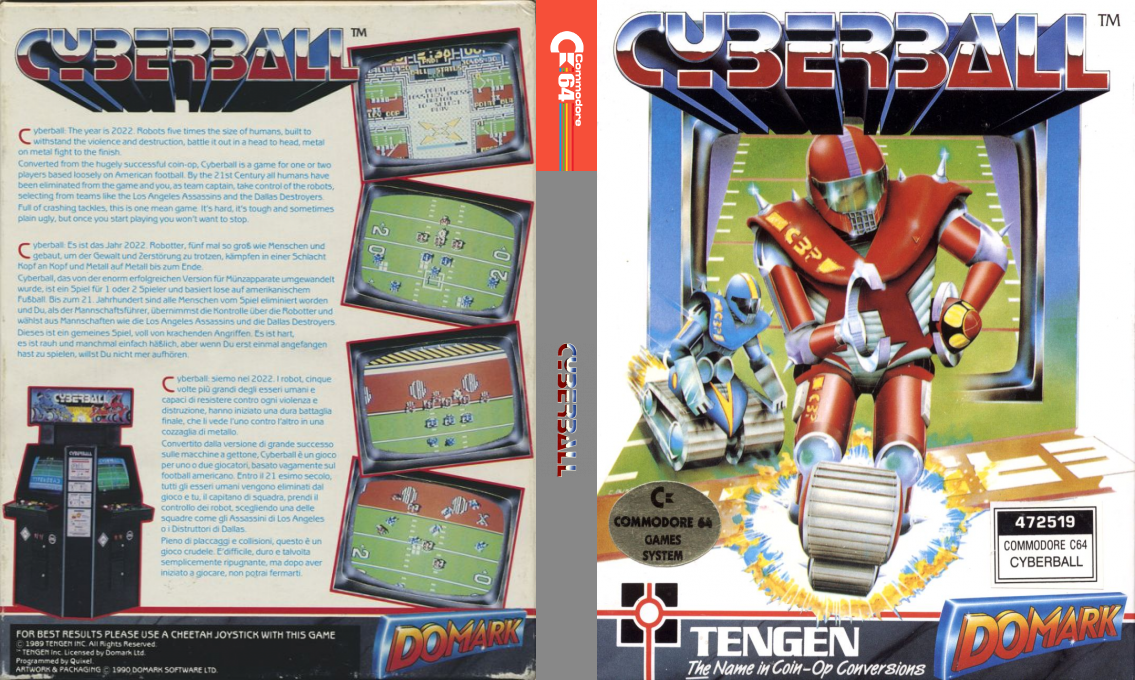 Cyberball — box-texture (EU)