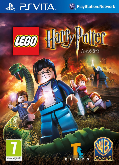Lego Harry Potter - Années 5 À 7 — box-2D (SP)