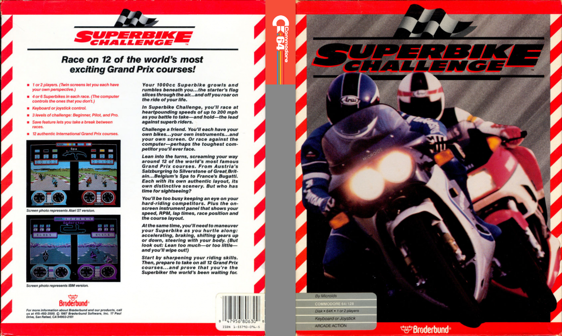 Superbike Challenge — box-texture (US)