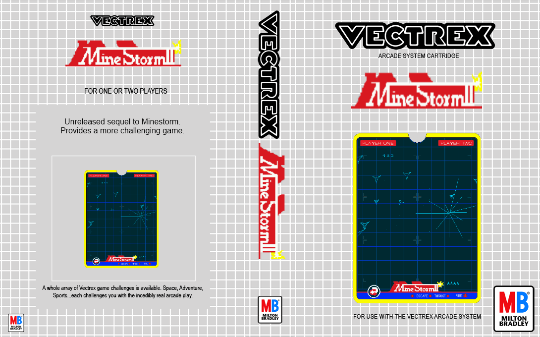 Mine Storm II — box-texture (US)