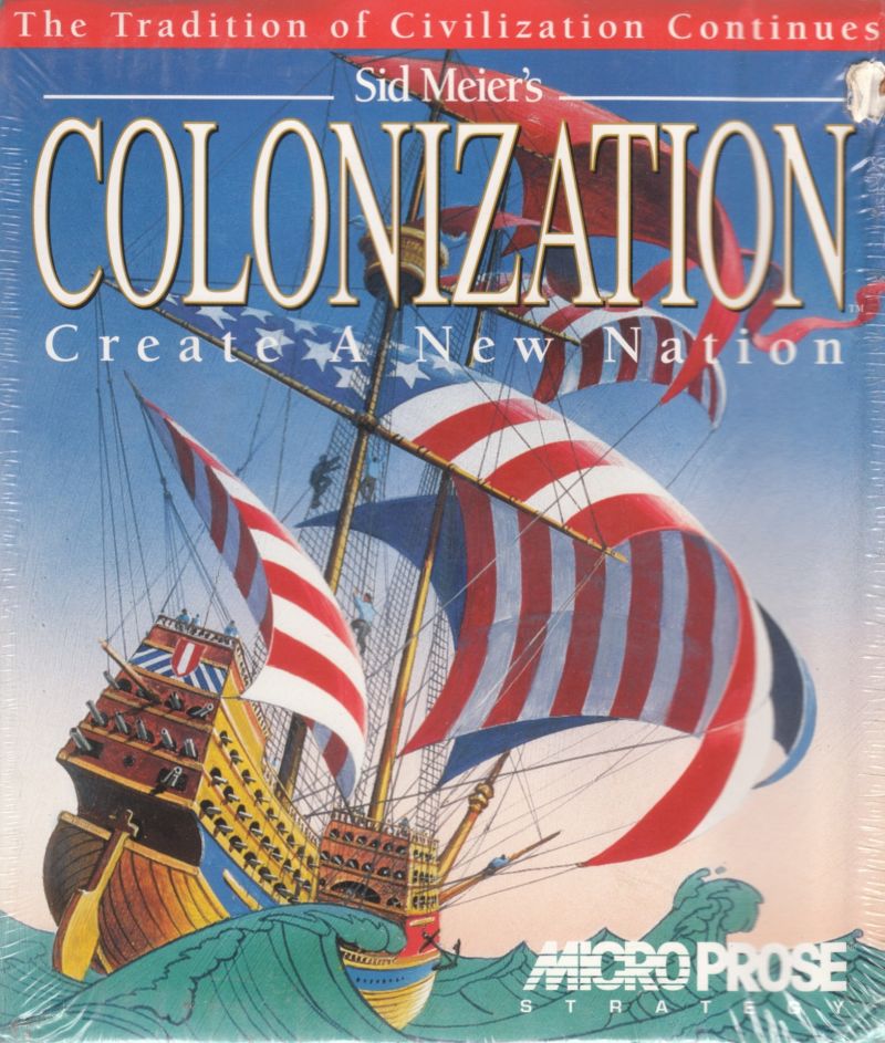 Sid Meier's Colonization box art