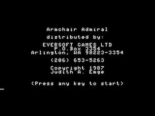 Armchair Admiral — sstitle (WOR)