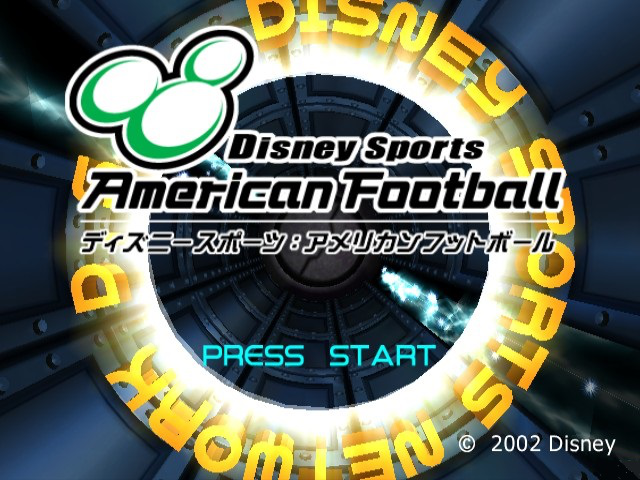 Disney Sports - Football — sstitle (JP)
