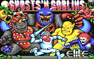 Ghosts'n Goblins Arcade — sstitle (WOR)