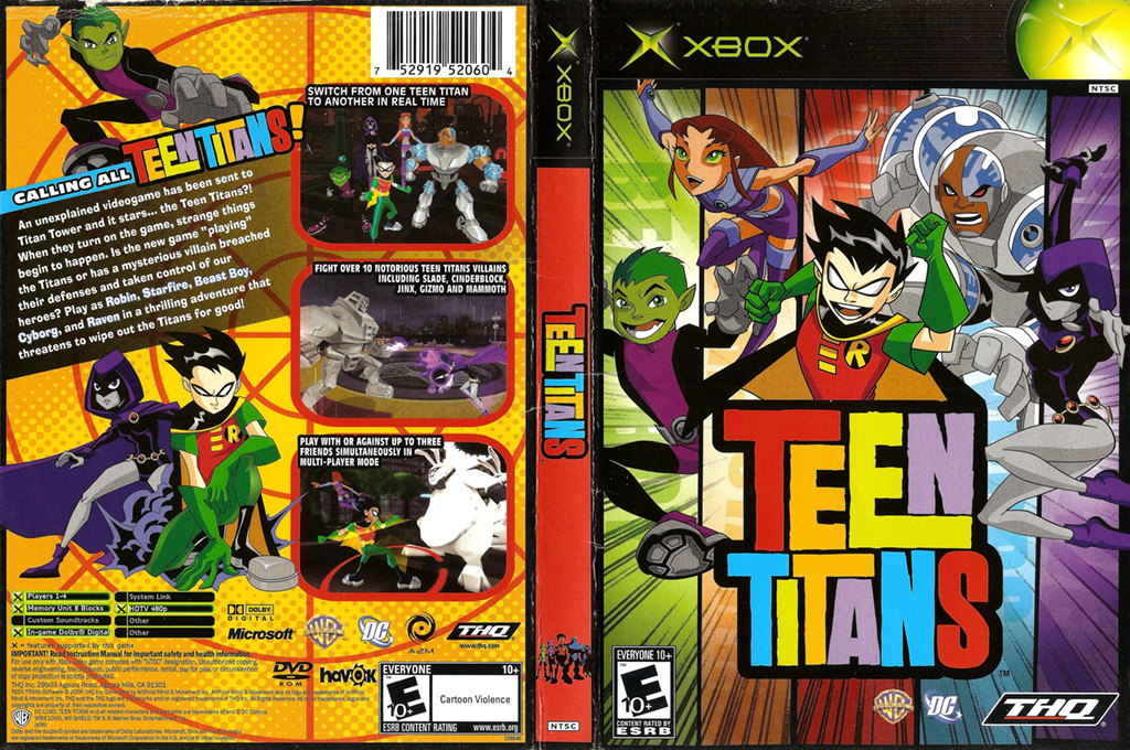 Teen Titans — box-texture (US)