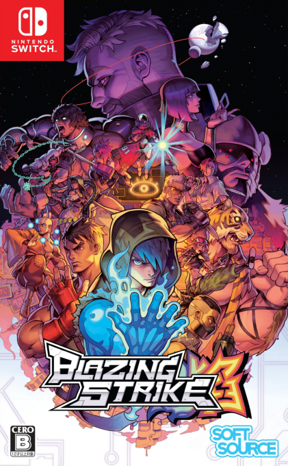 Blazing Strike — box-2D (JP)