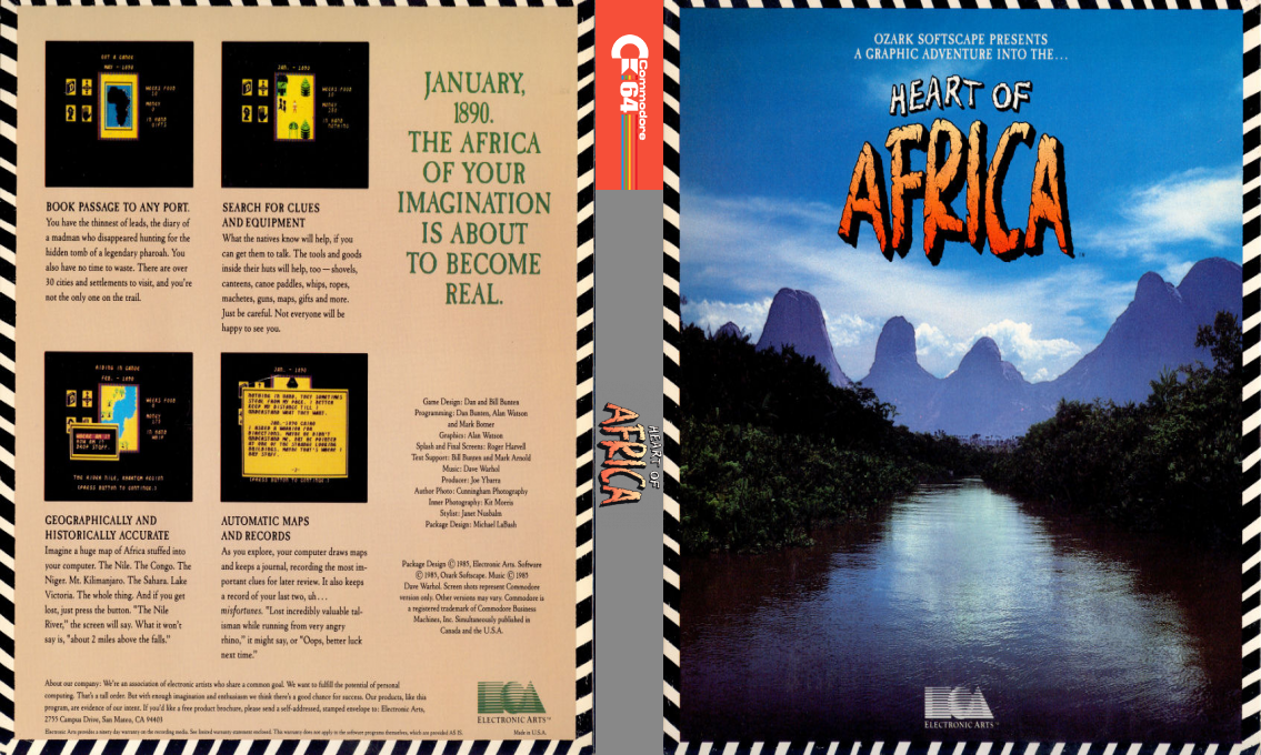 Heart of Africa — box-texture (US)
