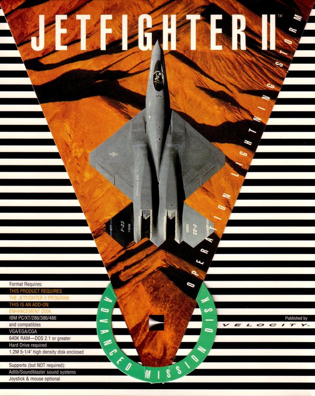 JetFighter 2 - Operation Lightning Storm box art