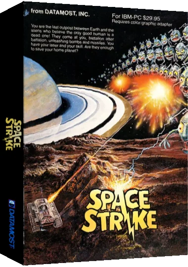 Space Strike — box-3D (US)