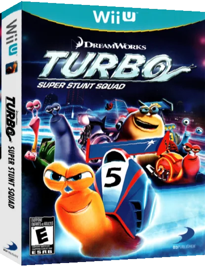 DreamWorks Turbo - Super Stunt Squad — box-3D (US)