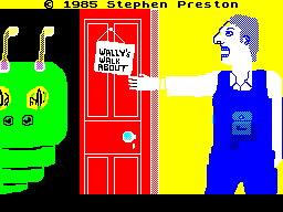 Wally's Walkabout — sstitle (WOR)