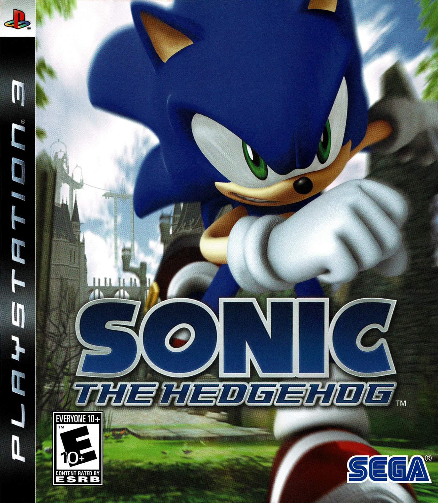 Sonic the Hedgehog box art