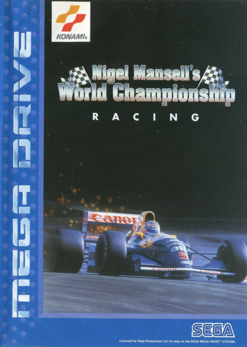 Nigel Mansell's World Championship Racing — box-2D (EU)