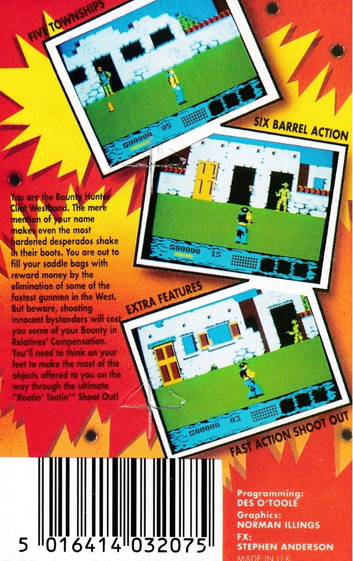 Spaghetti Western Simulator — box-2D-back (EU)