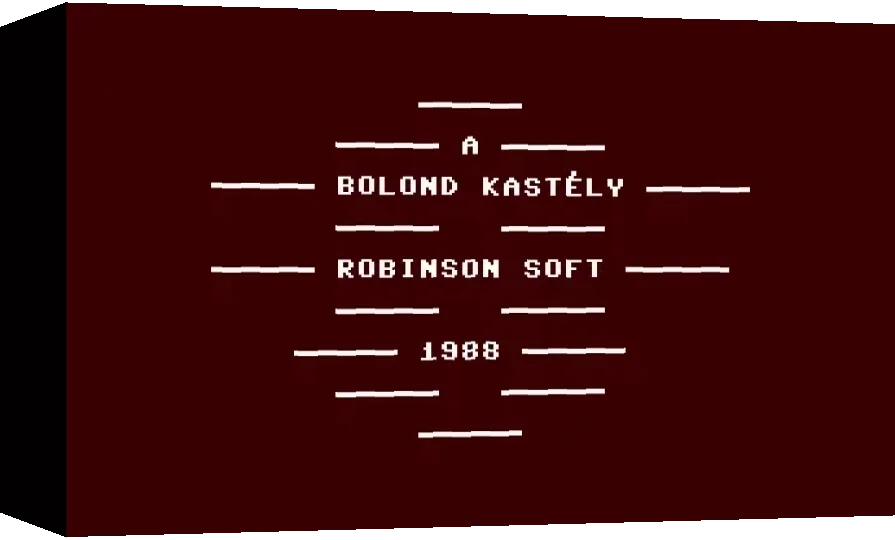 A Bolond Kastely — box-3D (WOR)