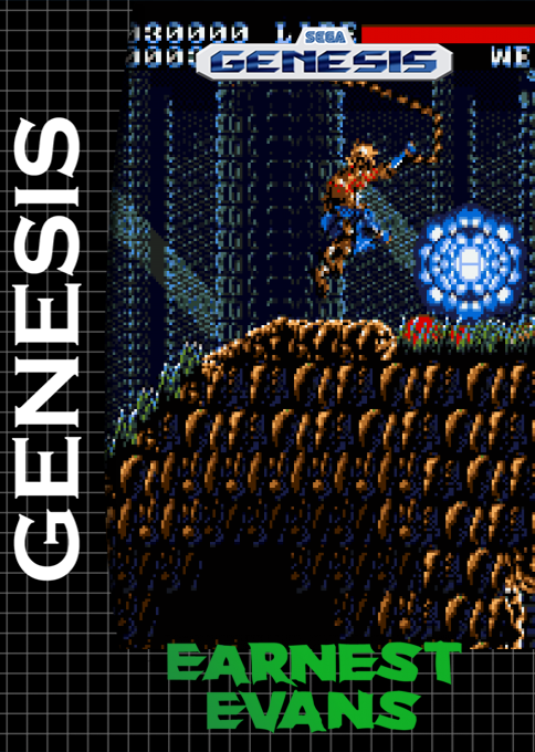 Earnest Evans — box-2D (SS)