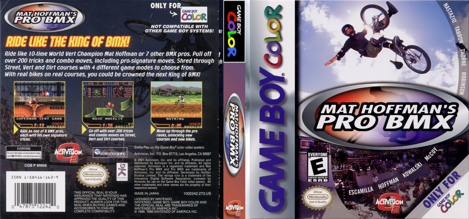 Mat Hoffman's Pro BMX — box-texture (US)