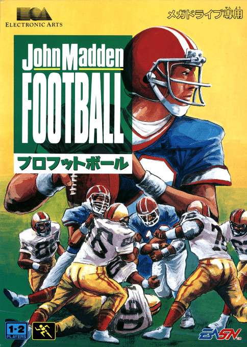 John Madden Football '92 — box-2D (JP)