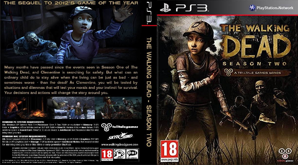 Walking Dead - Saison 2, The — box-texture (EU)