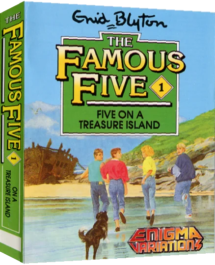 Famous Five, The - Five On A Treasure Island — box-3D (EU)