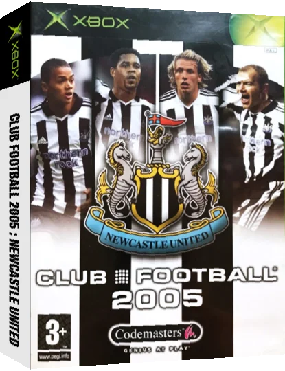 Club Football 2005 - Newcastle United — box-3D (EU)