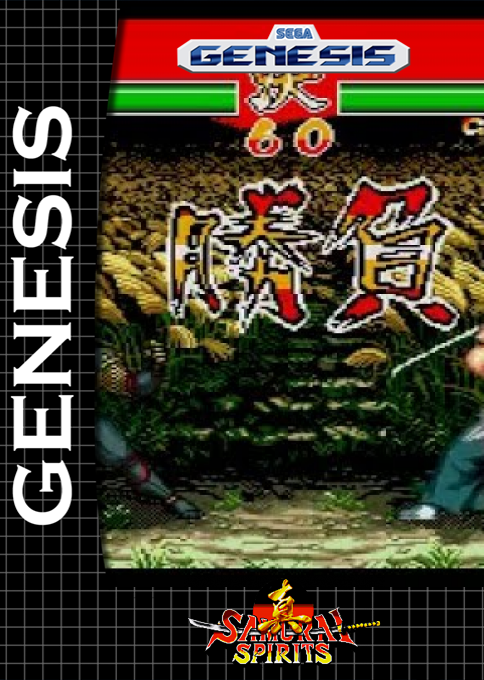 Samurai Spirits 2 box art