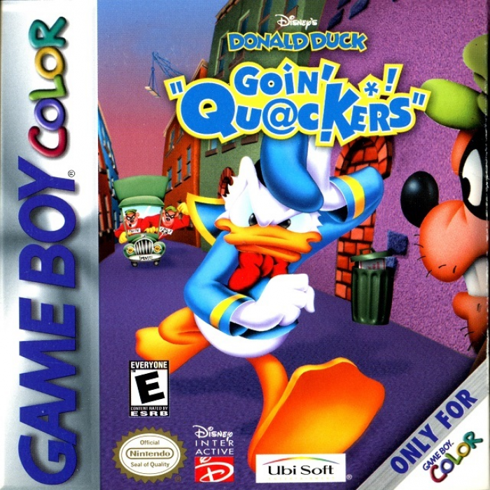 Donald Duck - Goin' Quackers box art