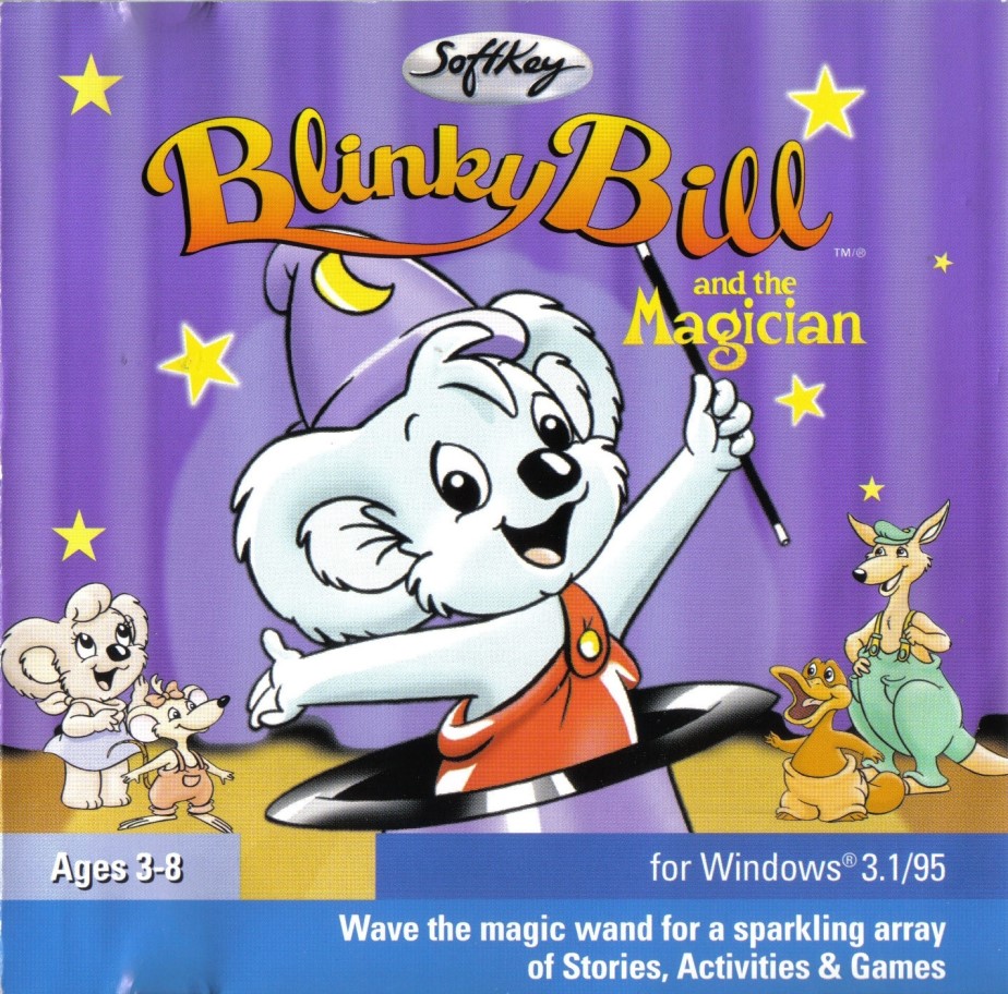 Blinky Bill And The Magician box art