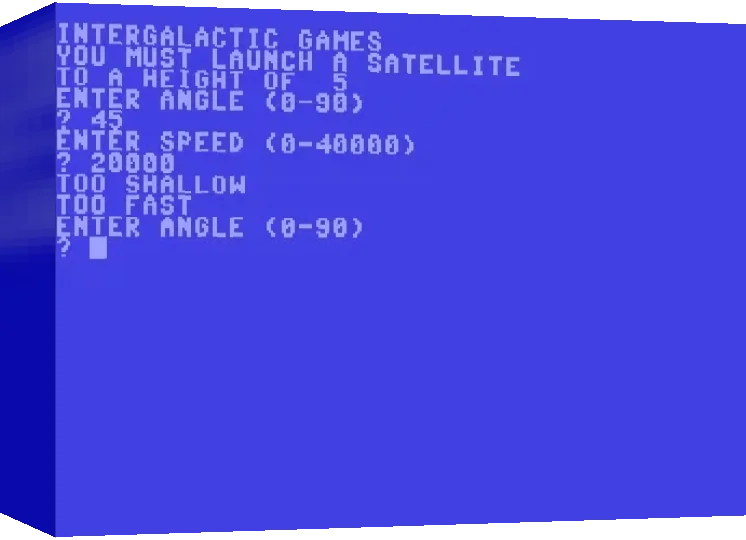 Intergalactic Games — box-3D (WOR)