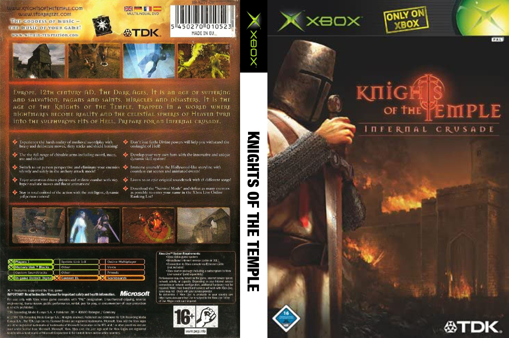 Knights of the Temple - Infernal Crusade — box-texture (EU)