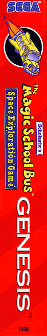 Scholastic's The Magic School Bus - Space Exploration Game — box-2D-side (US)